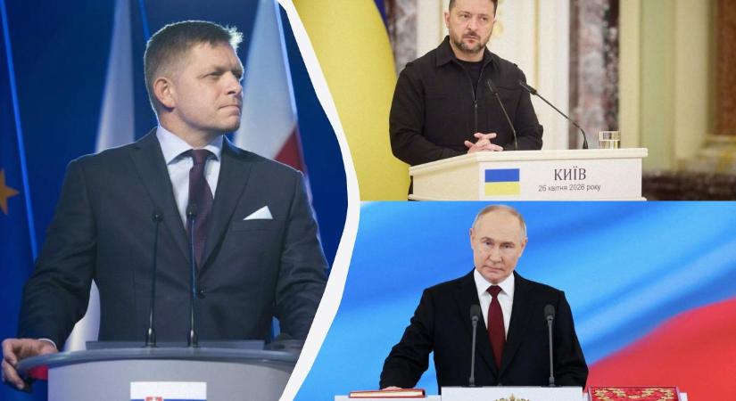 Fico Moszkvában tolmácsolja Putyinnak Zelenszkij „üzenetét”