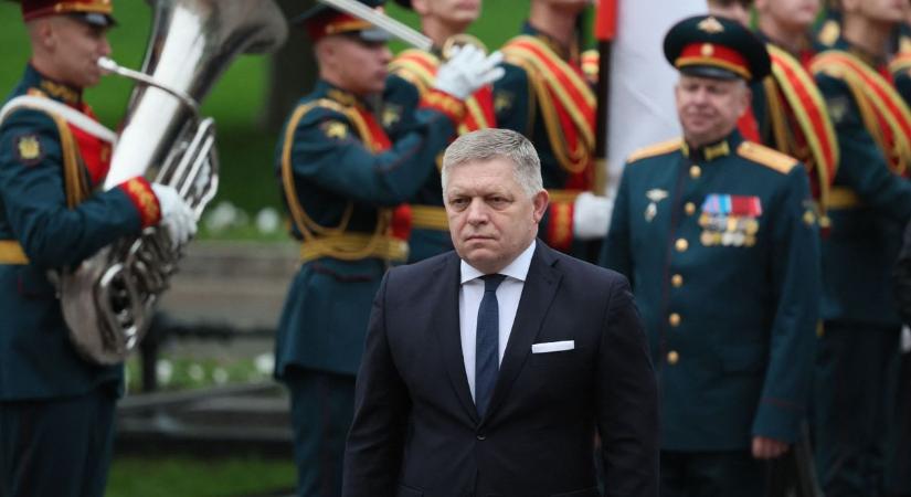 Minden ellenszél dacára Fico elutazott a moszkvai ünnepségekre