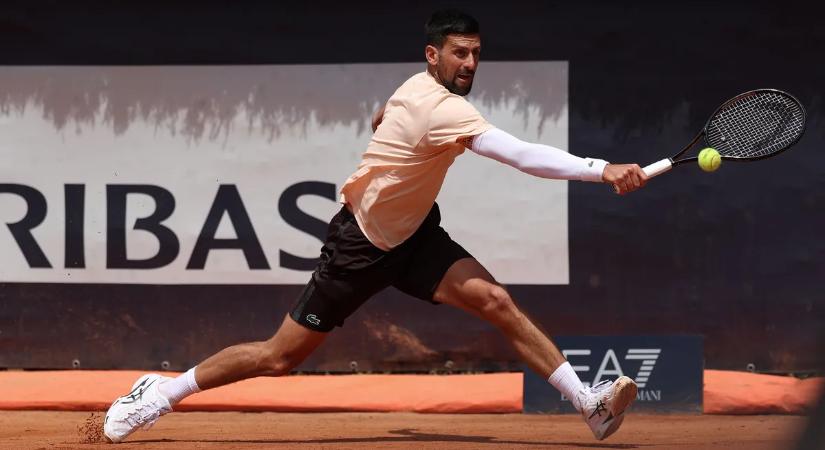 Fucsovics legyőzője meglepetésre Djokovicsot is legyőzte a római tenisztornán