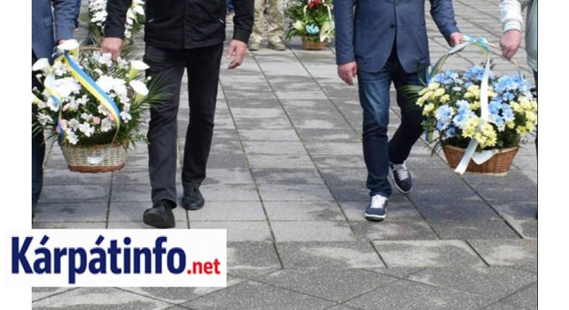 A második világháború áldozataira emlékeztek Beregszászban