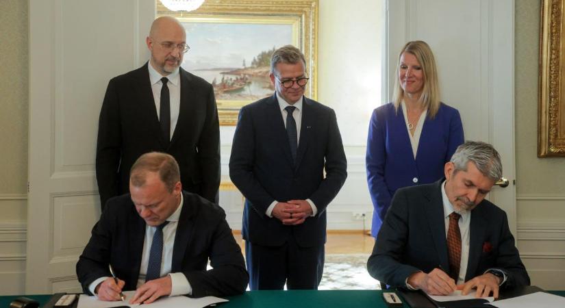 Ukrajna és Finnország megállapodást írt alá gázmotoros berendezések szállításáról