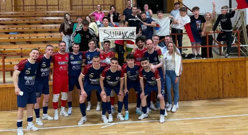 Nyolc gólt szerzett, fontos lépést tett a döntő felé a Nyíregyháza a futsal NB I-ben