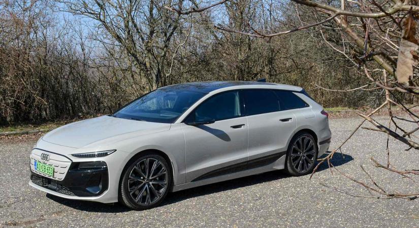 Köszönöm, megvagyok! Teszteltük az Audi S6 Avant e-tront