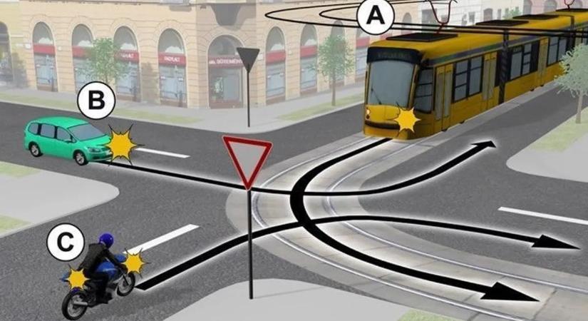 Ezt a KRESZ-tesztet még a legrutinosabb sofőrök is elrontják