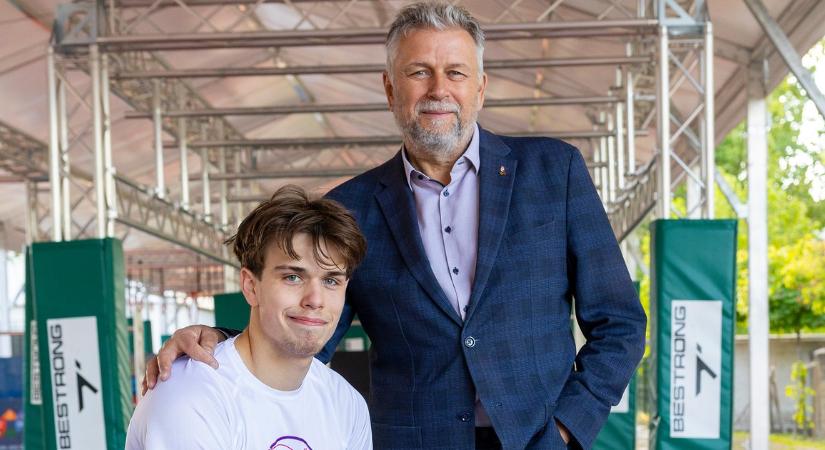 Fábián Máté úgy érzi, olimpiai bajnokként sem lehetne akkora sztár, mint legendás édesapja