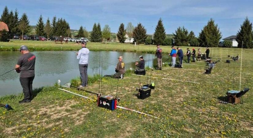 Országos Trout Area bajnokság a vaskeresztesi tavon: halban gazdag, izgalmas szezonnyitó