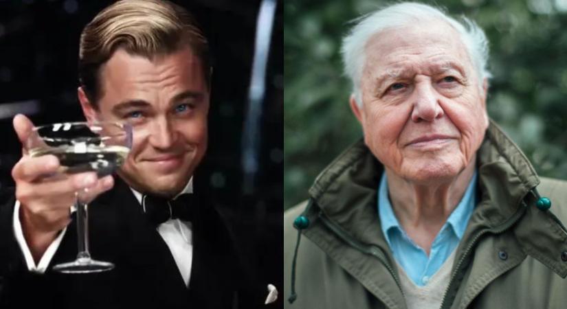 „Közös bolygónk legkitartóbb harcosa” - Leonardo DiCaprio a 100 éves David Attenborough-t magasztalta születésnapi köszöntésében
