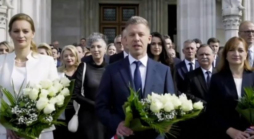 Megalakult az új Országgyűlés, visszakerült az unió zászló a parlamentre