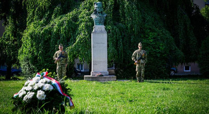 II. Rákóczi Ferencre és a katonahősökre emlékeztek Sopronban - fotók