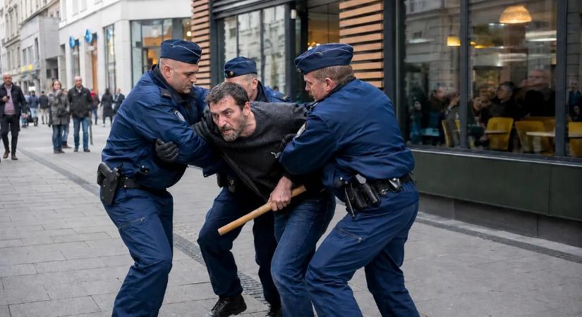 Baltával fenyegette a nyíregyháziakat egy szamárhangú férfi