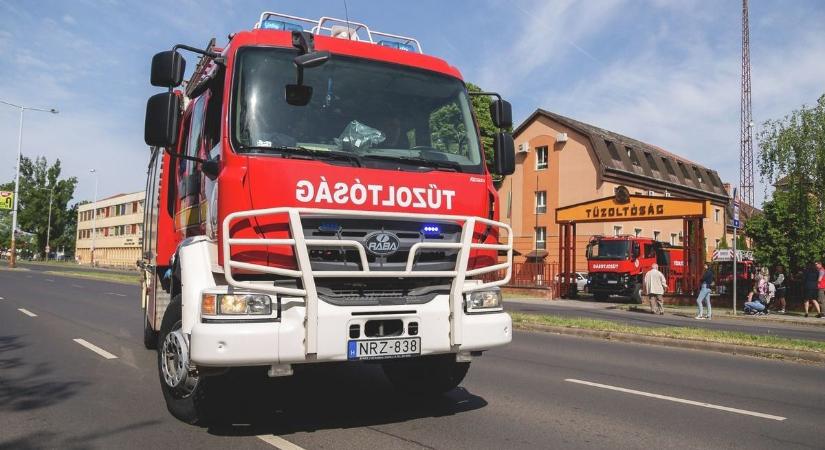 Önkéntes tűzoltók tettek vizsgát Hevesben