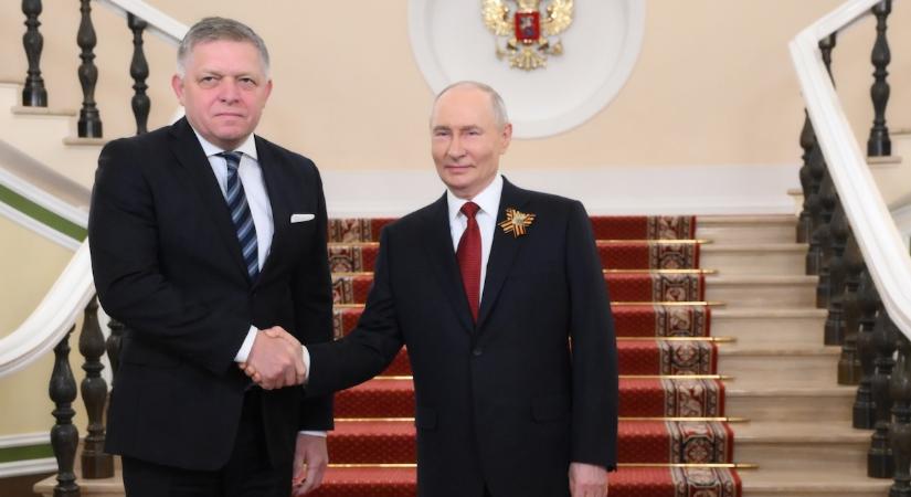 Kreml: Robert Fico nem hozott Moszkvába üzenetet az ukrán elnöktől