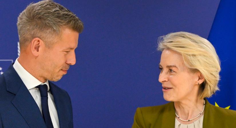 „Szívünk Budapesten dobog"- ezt írta Ursula von der Leyen Magyar Péternek