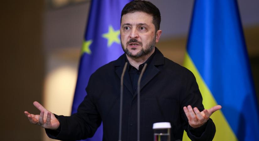 Volodimir Zelenszkij is üzent Magyar Péternek