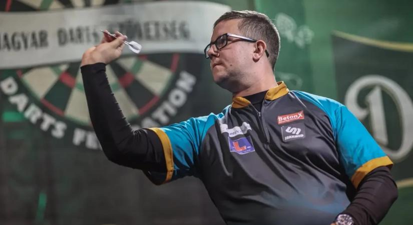 Kovács Patrik nem bírt a darts PL-ben szereplő északírrel az European Touron