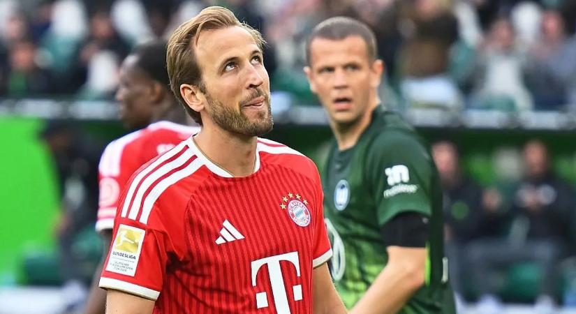 Harry Kane kihagyott tizenegyese is belefért, a Bayern Wolfsburgban nyert