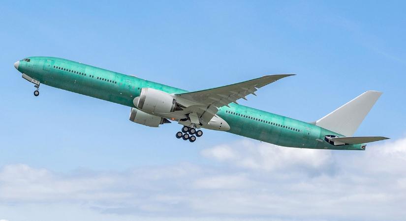 Végrehajtotta első repülését a Lufthansa leendő Boeing 777-9-ese