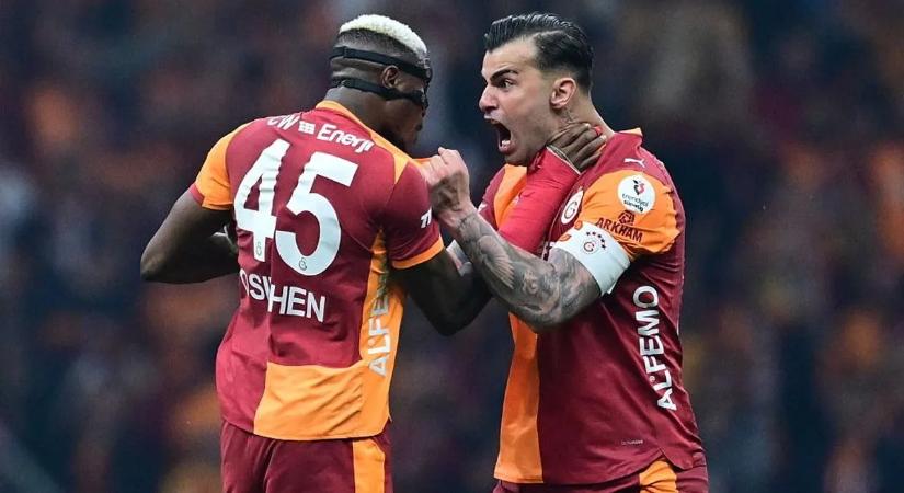 Osimhen duplázott, Sallai török bajnok a Galatával!