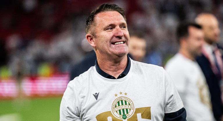 Robbie Keane a kupagyőzelem után: Felhelyeztük a térképre a Ferencvárost, a nagyobb csapatok tiszteletét is kivívtuk