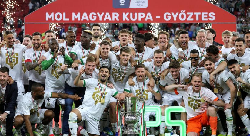 A Ferencváros nyerte a labdarúgó Magyar Kupát