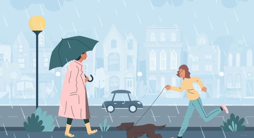 Hidegfront hoz záporokat és zivatarokat