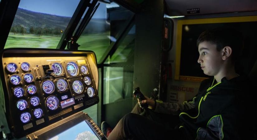 Időgép, droidok és helikopterszimulátor