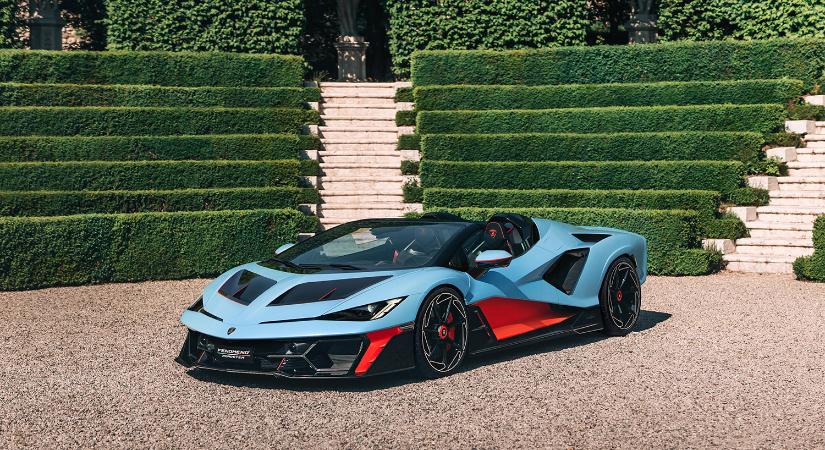 Csak 15 darab készül a Lamborghini legbrutálisabb roadsteréből