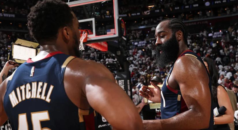 NBA: a Lakers nagy bajban a címvédő ellen; Mitchell és Harden életben tartotta a Cavs reményeit