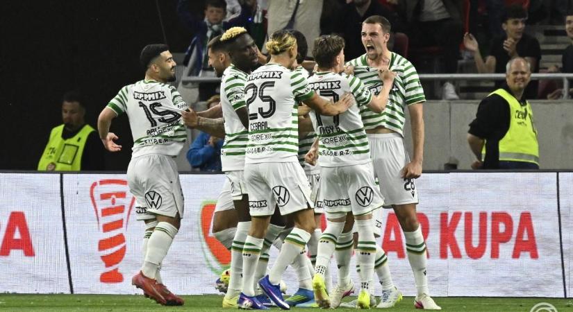 Huszonötödször nyert Magyar Kupát a Ferencváros