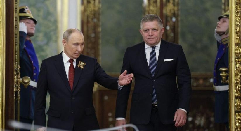 Fico Putyinnál járt, de a Kreml szerint nem közvetített ukrán üzenetet