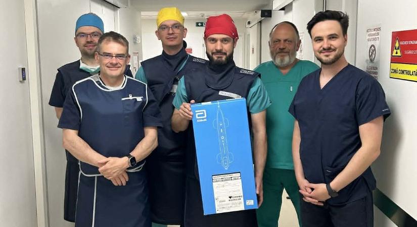 Pécsi szívklinika a nemzetközi élvonalban: különleges értágító műtéteket végeznek