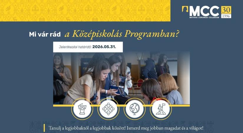 Az MCC megnyitotta a jelentkezést három fő tehetséggondozó programjába