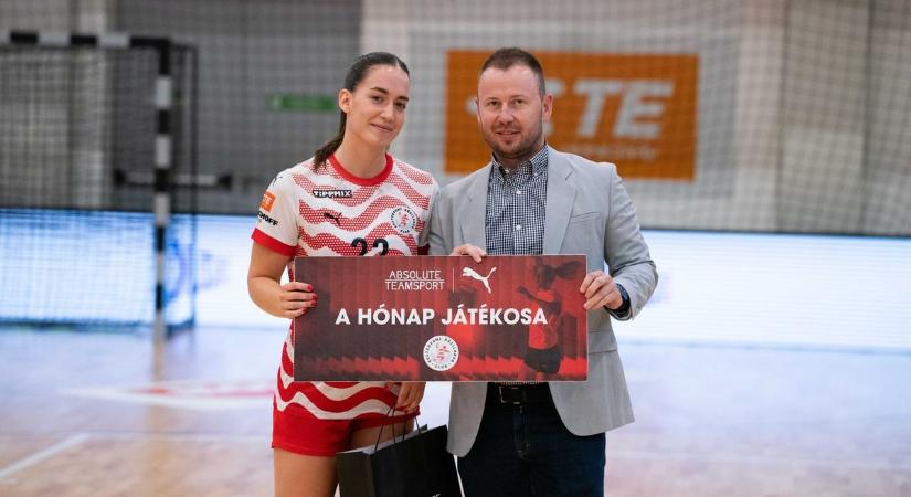Ballai Anna kivette részét az esztergomi sikerekből, nem maradt el az elismerés