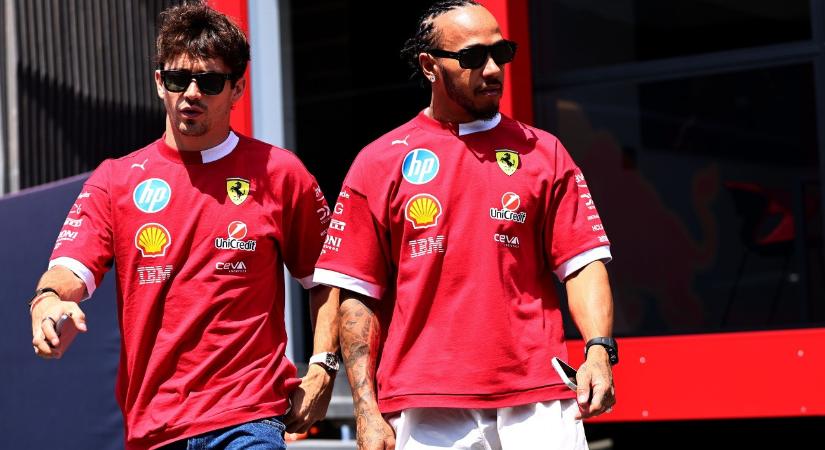 Hamilton már levezet, Leclerc mintha másfelé kacsingatna – mi lesz veled, Ferrari?