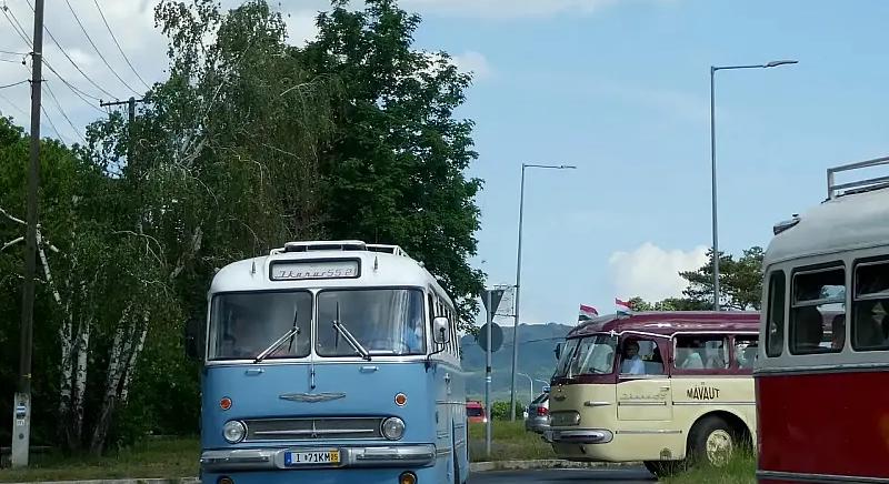 A magyar buszgyártás legszebb éveit idézték meg