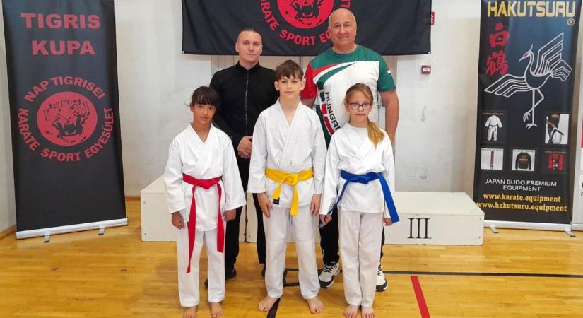 Tigris Kupa – Karate-érmek Úrhidára