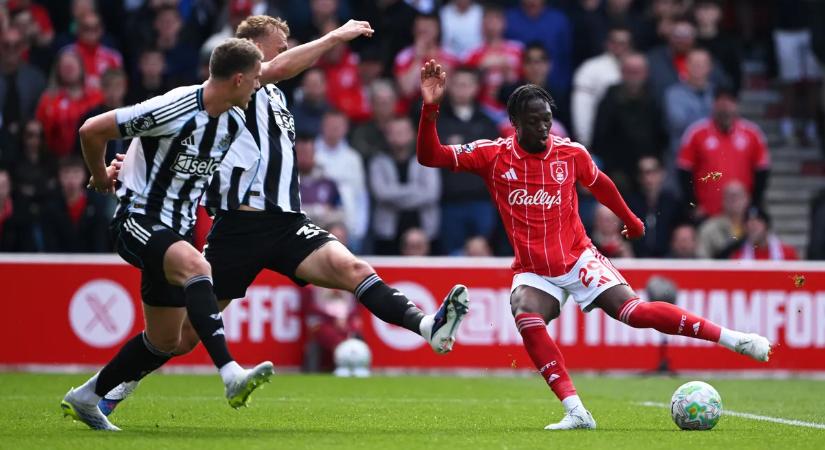 A végén büntetett a Nottingham a Newcastle ellen, és közel van a bennmaradáshoz