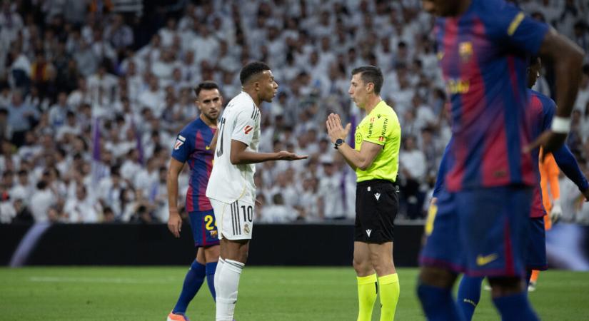 Mbappé nélkül lép pályára a Real Madrid a Barcelona ellen