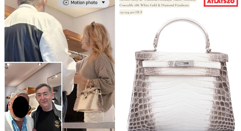 Újabb fotó: Várkonyi Andrea százmillió forintos Hermès táskával Cannes-ban