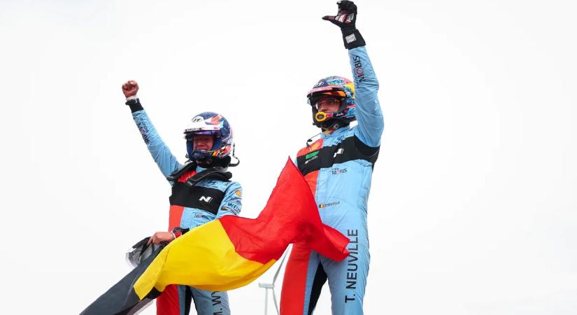 Thierry Neuville nyerte vasárnap a Portugál-ralit