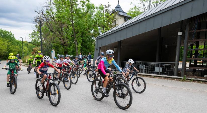 Nagy tervek, új alapokon az utánpótlás-nevelés – csodás környezetben épült mountain bike pálya
