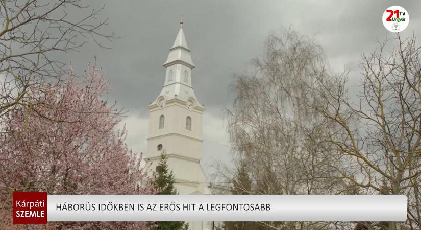 Háborús időkben is az erős hit a legfontosabb (videó)