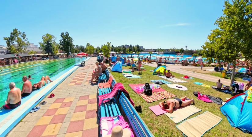 Ízelítő abból, milyen lesz a nyár az ország legnagyobb strandfürdőjében
