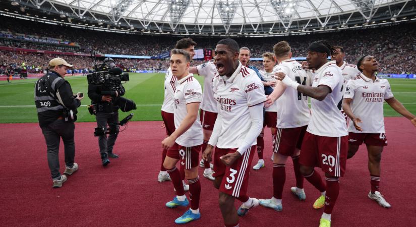 PL: kiszenvedte a győzelmet az Arsenal a West Ham United otthonában! – videóval