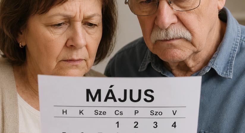 A májusi nyugdíjat már így utalják