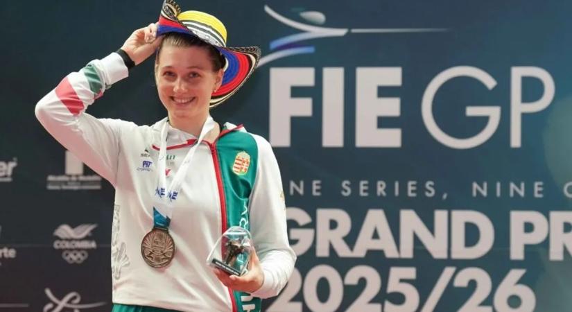 Vívás: Muhari Eszter ezüstérmes a kolumbiai Grand Prix-versenyen