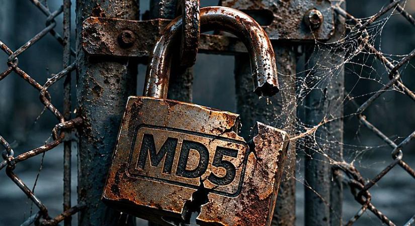 Már egyetlen perc alatt törhetővé vált az MD5 hash - nem szabad használni már szinte semmire sem
