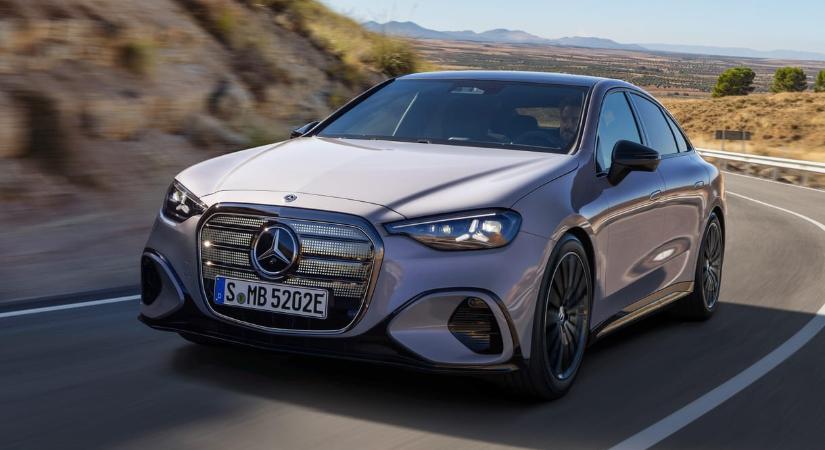 Magyarországon a vadonatúj elektromos Mercedes C-osztály