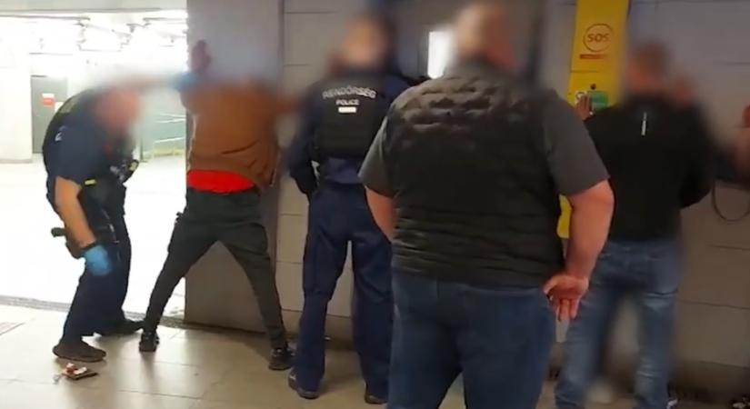 Fellélegezhetnek az utasok? Rendőrségi akció volt a Keleti pályaudvarnál, videón az elfogás