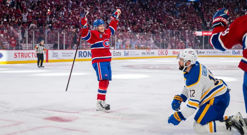 NHL: sima montreali siker a Buffalo ellen; már nem vezet a Golden Knights